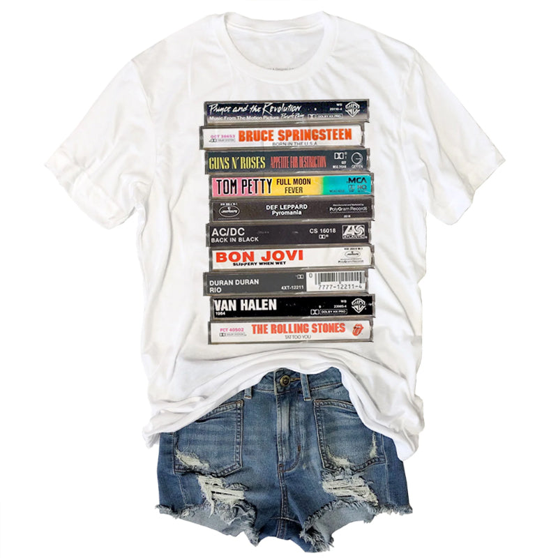 Rock Cassettes T-shirt